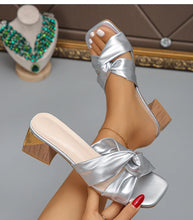 Women's Sandals Square Head Heels Sandals For Heeled Summer Shoes Woman Fashion Slippers Summer Sandalias De Mujer Heels Shoes