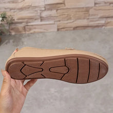 Women's Casual Slip on Mary Jane Shoes 2025 Spring Autumn New Fashion Round Toe Solid Soft Sole Flat Loafers Zapatos De Mujer