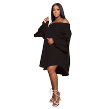 2023 Summer New Fashion Casual Women's Hot Selling Off Shoulder Bust Ruffled Dress