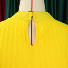 Chiffon Dress for Women Elegant 2024 New Round Neck Batwing Sleeve Loose Knee Length Luxury African Birthday Party Dinner Dress