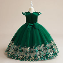Flower Girl Dress Princess Elegant Children Party Long First Communion Kids Clothes For Teen Children Wedding Birthday Vestidos