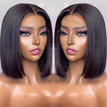 Wear And Go Glueless Wig Human Hair Bob Straight PreCut Lace Frontal Upgraded Air Wigs For Women Perruques Cheveux Humain OnSale