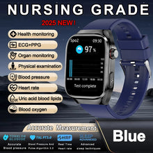 Men's acid Blood lipids Smart Watch With ECG+PPG