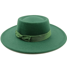 Sombrero Raised Top Fedora Hat 2023 New European and American Fedora Hat Jazz Hat Men's Round Top Hat New Wholesale Sombrero