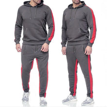 Men's Two Piece Color Block Tracksuit
