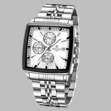 REWARD VIP Mens Watches Waterproof Luminous Sport Watches for Man Stainless Steel Wristwatch Chronograph Date Stopwatch