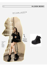 Women's Punk High Boots Gothic Style