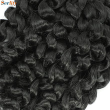 3 Packs Wand Curl Jamaican Bounce Crochet Hair 8inch T Purple 27 30 350 Bug Ombre Blonde Synthetic Jumpy Wand Curly Hair 60Roots