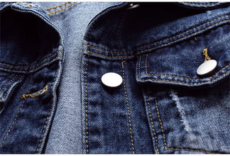 2023 Spring Autumn Women’s Denim Jacket Long Sleeve Overcoat Loose Denim Coat Button Outwear Jeans Jackets 5XL