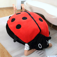 Giant Creative Beetle Plush Pillow Huge Size Ladybug Clothes Cosplay Insect Shell Toys Stuffed Soft Big Cushion Kids Xmas Gifts