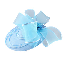 Eegant Wedding Big Size Fascinator Hat Women Flower Multimodal Hair Top Clips Hat Ladies Cocktail Church Party Hairdress