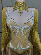 Stage Latin dance cha-cha dance practice suit stretch slim skirt fringe flash small diamond pearl design suit