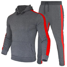 Men's Two Piece Color Block Tracksuit