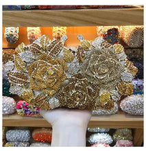 Women's Crystal Clutches Cocktail Purse