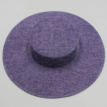 Ladies Fascinators Millinery Hat Base Party Wedding Fake Sinamay Hat Wide Brim DIY Kentucky Derby Headpiece Hair Accessories