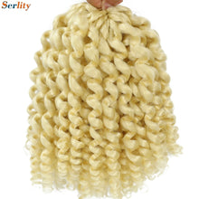 3 Packs Wand Curl Jamaican Bounce Crochet Hair 8inch T Purple 27 30 350 Bug Ombre Blonde Synthetic Jumpy Wand Curly Hair 60Roots