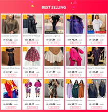 Fake Two-Piece African Dresses for Women 2025 Traditional Nigeria Mesh Hot Drill Caftan Dress Abaya Musulman Robe Femme Clothes
