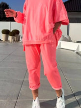 Women's Two Piece Sets Round Neck Full Sleeve Tracksuit