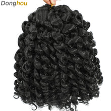 Ombre Jumpy Red Ginger Wand Curls Crochet Hair 1B 27 30 350 613 Purple Grey Colors jamaican twist braiding Hair 20 Strands/Pack