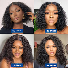 Afro Kinky Curly Short Bob Wig 13x4 Bob Wigs Human Hair Jerry Curly Lace Front Human Hair Wig Deep Curly Wig Pre Plucked Lace
