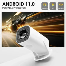 New 2024 4K Android 11 Dual Wifi6 200 ANSI Allwinner H713 BT5.0 1080P 1280*720P Home Cinema Outdoor portable Projetor