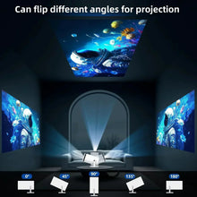New 2024 4K Android 11 Dual Wifi6 200 ANSI Allwinner H713 BT5.0 1080P 1280*720P Home Cinema Outdoor portable Projetor