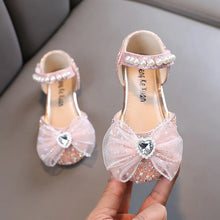New Spring Kids Shoes Summer Children's Bow Rhinestone Girl Princess Sandals Fashion Baby Non-slip Sandals H795