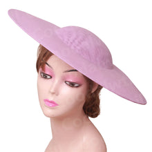 40CM Big Fascinators Base DIY Hair Accessories Hat Women Derby Wedding Headpiece Ladies Church Race Maillinery Cap Supplies