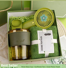 Busin Opening Ceremony Creative Gift Cup Umbrella Towel Set High-End Sensation Client Accommodation Faionable Sle