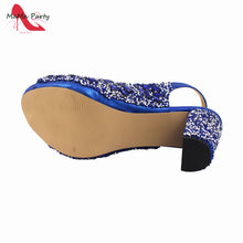 2024 Fashion New Arrivals INS Hot Sale Full Crystal Shinning Shoes and Bag Set for Dress in Red Color Sandals Christmas Party