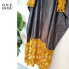 Winter African Bazin Rich Dress With Gold Brode Noble Lady Wedding Party Gown Plus Size Nigerian Dashiki Robe Long Sleeves Dress