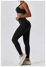Yoga Clothing Sets Women Athletic Wear High Waist Leggings And Top Two Piece Set Seamless Gym Tracksuit Fitness Workout Outfits