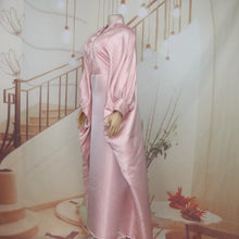 fashion turkey dresses for woman luxury elegant 2025 V-neck rhinestones dresses for church boubou  african dresses
