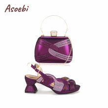2024 High Quality Orange Color Peep Toe Butterfly Design Shoes Matching Bag Mature Ladies Party Women