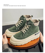 Men's High-Top Platform Casual Comfortable Winter Boots