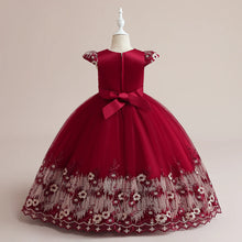 Flower Girl Dress Princess Elegant Children Party Long First Communion Kids Clothes For Teen Children Wedding Birthday Vestidos