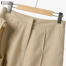 Elegant Chic Women's 2 Pieces Sets ZANZEA Woman 2025 Tracksuits Fashion 2pcs Outfits Suits Tank Tops and Wide Leg Pants Sets