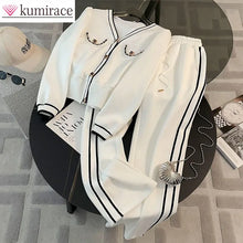Spring and Autumn High End Casual Sports Set Women's Western V-neck Top Wide Leg Pants Two Piece Setj Uicy Corture Tracksuit