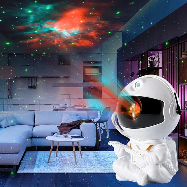 Galaxy Star Astronaut Projector LED Night Light Starry Sky Porjectors Lamp Decoration Bedroom Room  For Children Adult Gifts