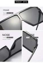 Brand Designer Oversized Square Sunglasses For Women Men 2022 Big UV400 Sun Glasses Womens Sunglasses
