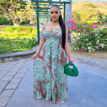 CM.YAYA Women Leopard Spaghetti Strap Loose Wide Leg Sleeveless Jumpsuit 2023 Summer Street Playsuit One Piece Suit Romper