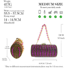 QSGFC Italian Fashion Banquet Shoes and Bags African Women's Hand Bags with Rhinestone Decoration and Women's High Heels