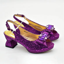 New Fashion Italian Shoes with Matching Bags for Nigeria Women Ladies Shoe and Bag Set Latest Designers Luxury Woman Pumps