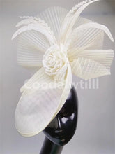 New Fashion Flower Fascinator Wedding Headpiece Women Party Dinner Pillbox Cap With Flower Hair Accessories Ladies Feather Cap
