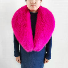 Women's Warm Fluffy Shawl Fashionable Artificial Fluffy Collar Scarve