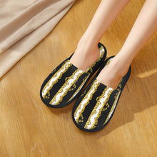Custom Queen Of Absolutely Everything Gold Baroque Soft Memory Foam House Slippers Women Comfy Warm Anti-skid Sole Slipper