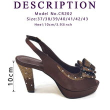 2024 High Quality Yellow Color Fish Beaked Toe Cap Thin Heels Ladies Shoes Matching Bag Set For Women Wedding Party Pump