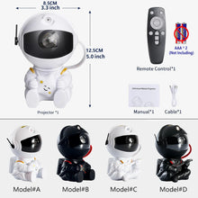 Galaxy Star Astronaut Projector LED Night Light Starry Sky Porjectors Lamp Decoration Bedroom Room  For Children Adult Gifts