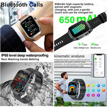 Men's acid Blood lipids Smart Watch With ECG+PPG
