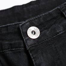 2025 New Fashion Street Style Ripped Skinny Jeans Men Vintage wash Solid Denim Trouser Mens Casual Slim fit pencil denim Pants
